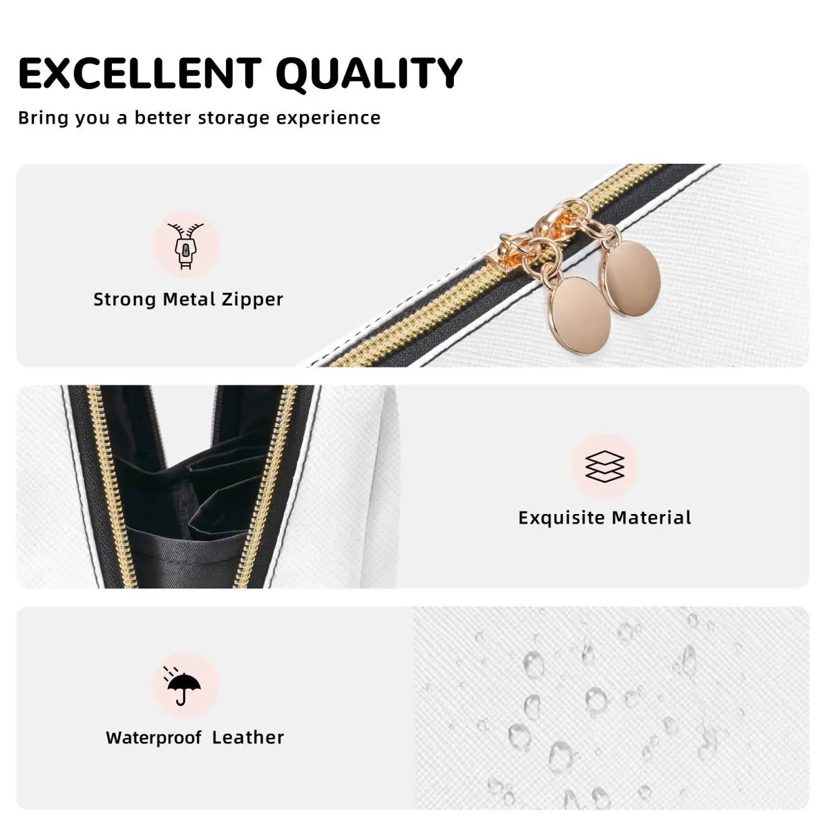 Palestinian-Inspired Travel Cosmetic Pouch | حقيبة مكياج وسفر بنقشة فلسطينية
