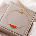 Watermelon Charm Bracelet