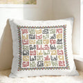 Palestinian Cities Printed Cushion Cover