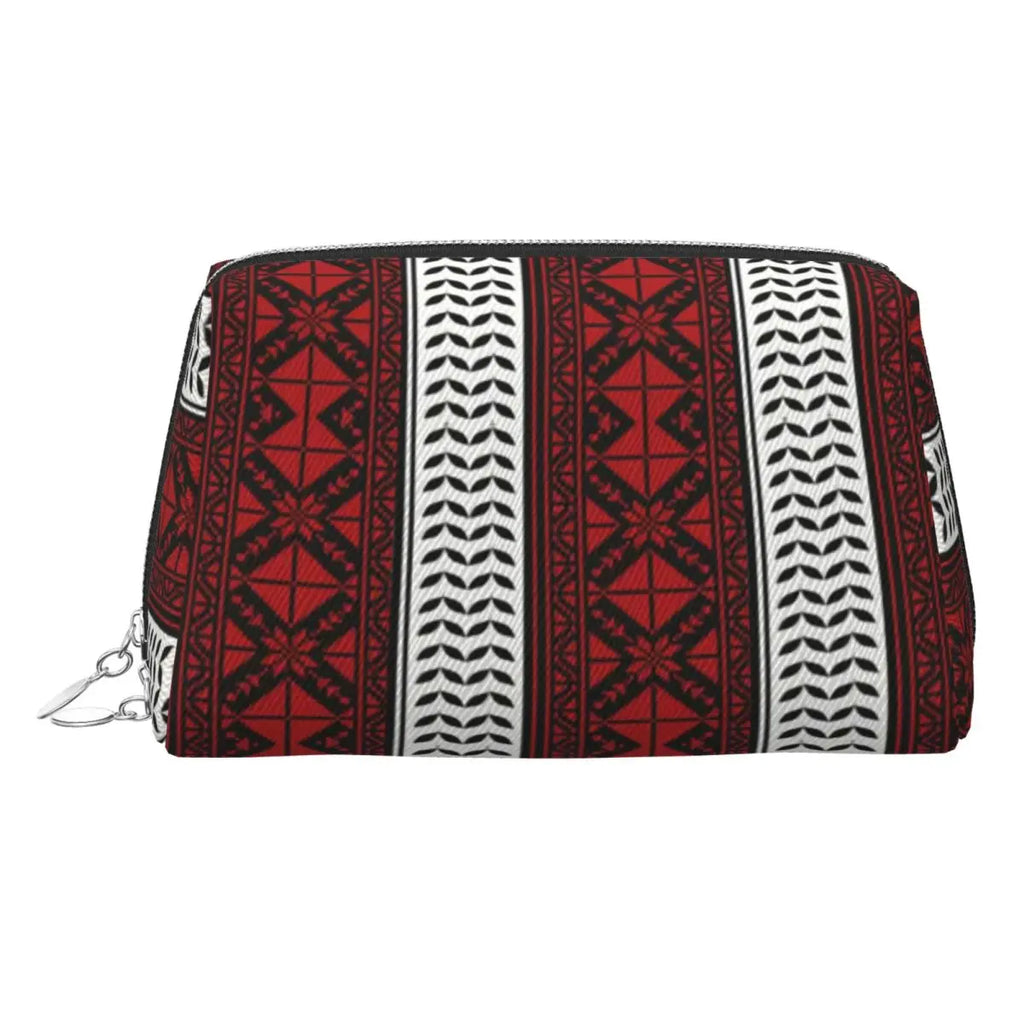 Palestinian-Inspired Travel Cosmetic Pouch